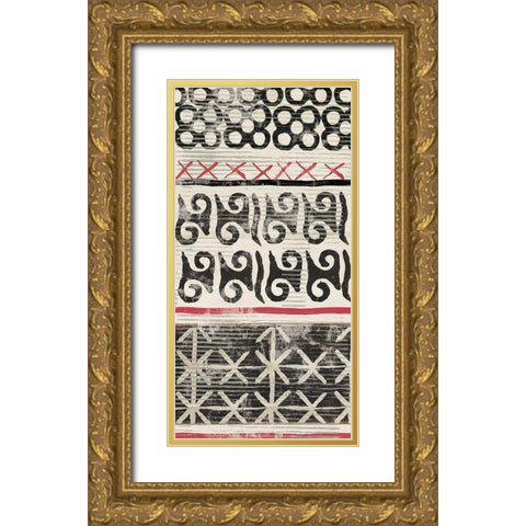Ancient Stories I Gold Ornate Wood Framed Art Print with Double Matting by Reeves, Tom