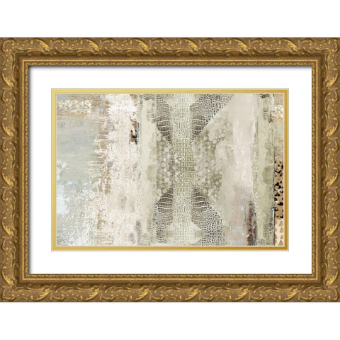Intricate  Gold Ornate Wood Framed Art Print with Double Matting by Reeves, Tom