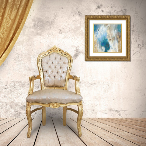 A Moment of Relection Gold Ornate Wood Framed Art Print with Double Matting by Reeves, Tom