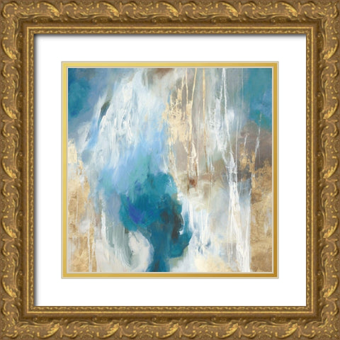 A Moment of Relection Gold Ornate Wood Framed Art Print with Double Matting by Reeves, Tom