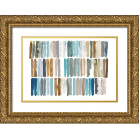 Trumpet Songs Gold Ornate Wood Framed Art Print with Double Matting by Reeves, Tom
