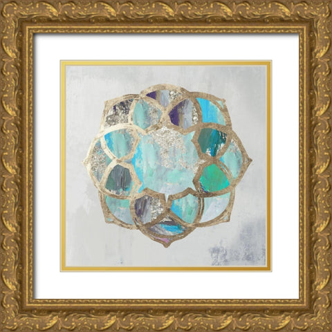 Artefact II Gold Ornate Wood Framed Art Print with Double Matting by Reeves, Tom