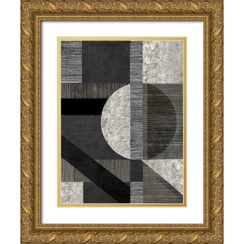 Perfect Lines I Gold Ornate Wood Framed Art Print with Double Matting by Reeves, Tom