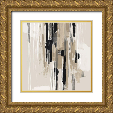 Woven Together I  Gold Ornate Wood Framed Art Print with Double Matting by Reeves, Tom