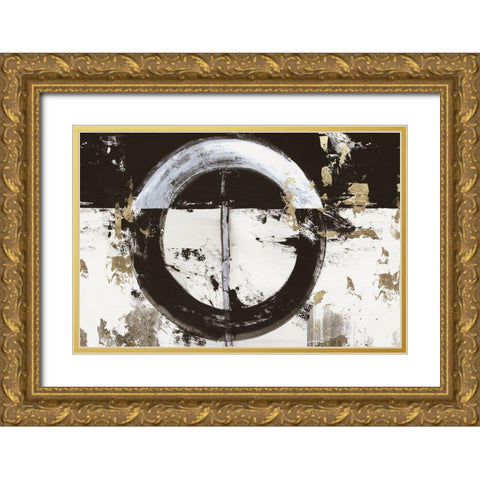 Evoke I  Gold Ornate Wood Framed Art Print with Double Matting by Reeves, Tom