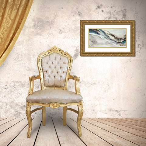 Infinite Impressions II Gold Ornate Wood Framed Art Print with Double Matting by Reeves, Tom