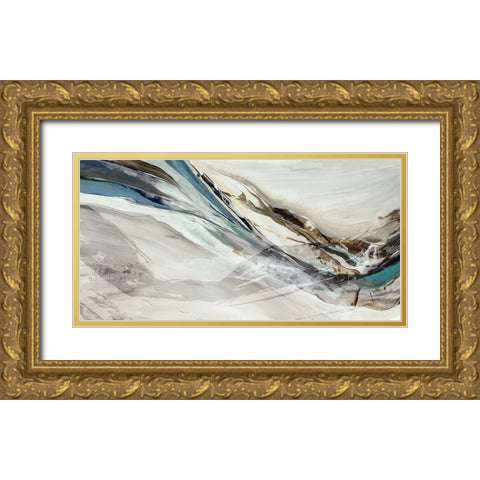 Infinite Impressions II Gold Ornate Wood Framed Art Print with Double Matting by Reeves, Tom