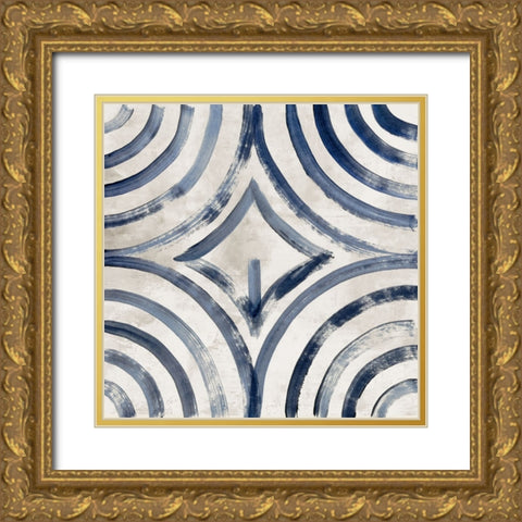 Electric Dreams II Gold Ornate Wood Framed Art Print with Double Matting by Reeves, Tom
