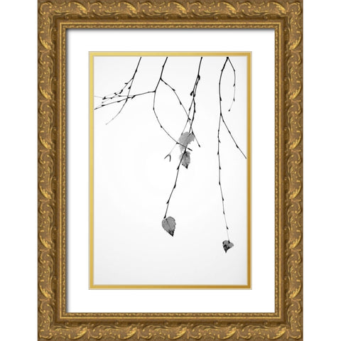 Solo Gold Ornate Wood Framed Art Print with Double Matting by Cozart, Rebecca