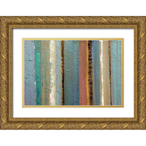 Wondering  Gold Ornate Wood Framed Art Print with Double Matting by Palmer, Ruth