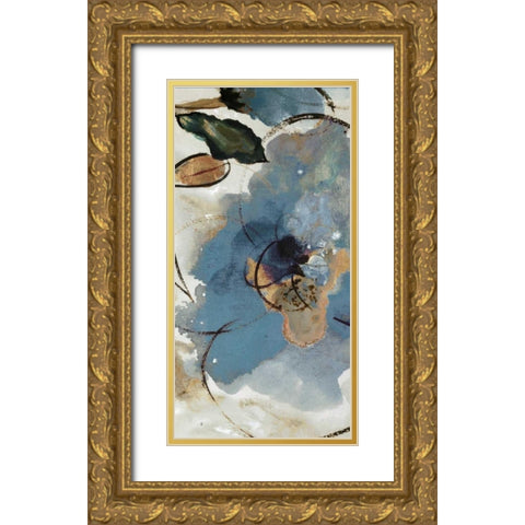 Softly Blushing III Gold Ornate Wood Framed Art Print with Double Matting by Palmer, Ruther