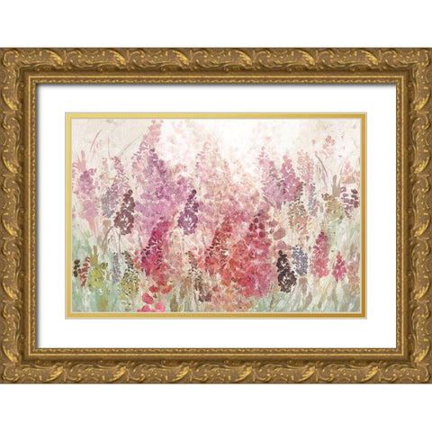 Haze Gold Ornate Wood Framed Art Print with Double Matting by Palmer, Ruth