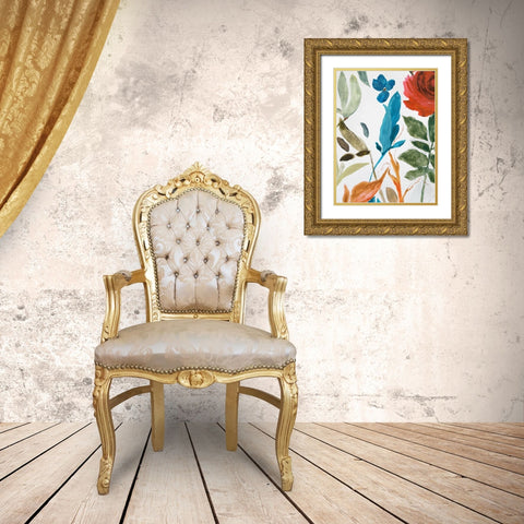 My Inspiration II Gold Ornate Wood Framed Art Print with Double Matting by Palmer, Ruth