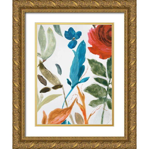My Inspiration II Gold Ornate Wood Framed Art Print with Double Matting by Palmer, Ruth