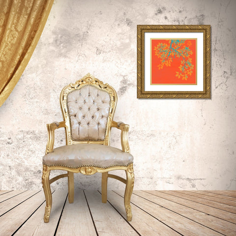 Shire II Gold Ornate Wood Framed Art Print with Double Matting by Mountain, Ricki