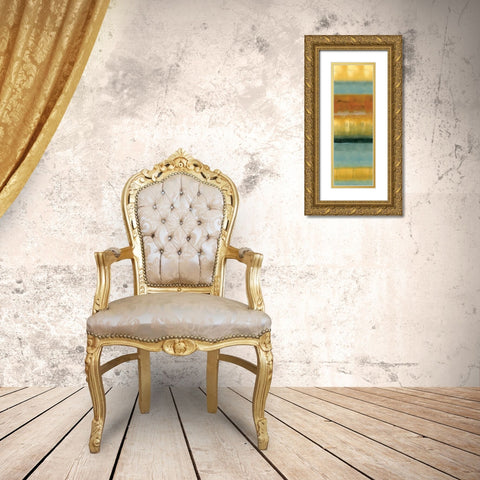 Daybreak I Gold Ornate Wood Framed Art Print with Double Matting by Austin, L