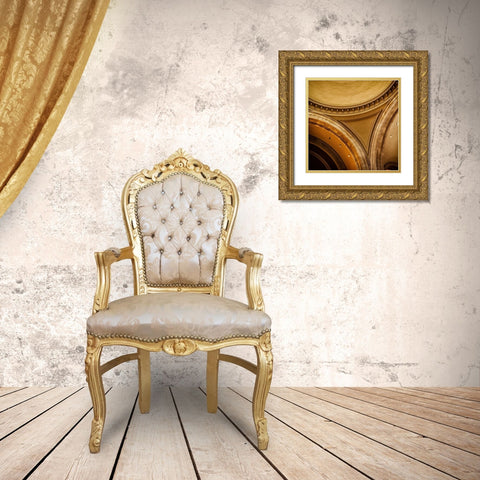 Museum II Gold Ornate Wood Framed Art Print with Double Matting by Schenck, Robert