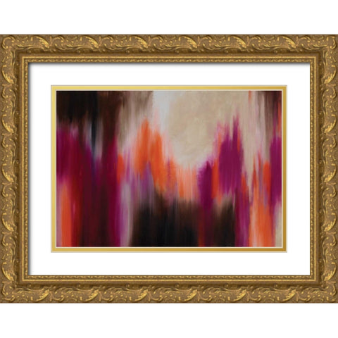 Carousel Gold Ornate Wood Framed Art Print with Double Matting by Soccio, Christine