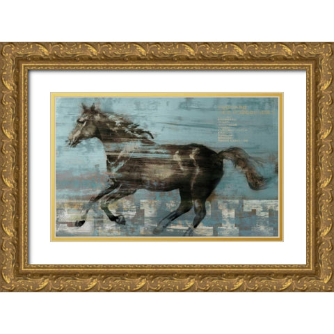 Spirit Gold Ornate Wood Framed Art Print with Double Matting by Selkirk, Edward