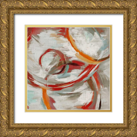 Momentum II Gold Ornate Wood Framed Art Print with Double Matting by Selkirk, Edward