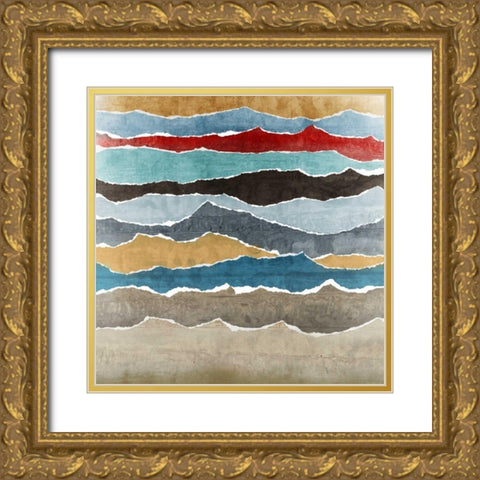 Torn I Gold Ornate Wood Framed Art Print with Double Matting by Selkirk, Edward