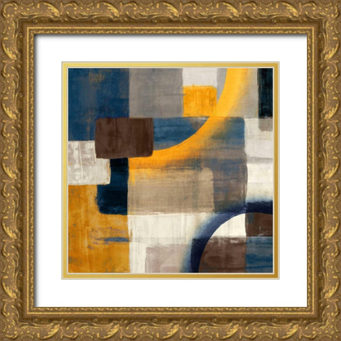 Beginning II Gold Ornate Wood Framed Art Print with Double Matting by Selkirk, Edward