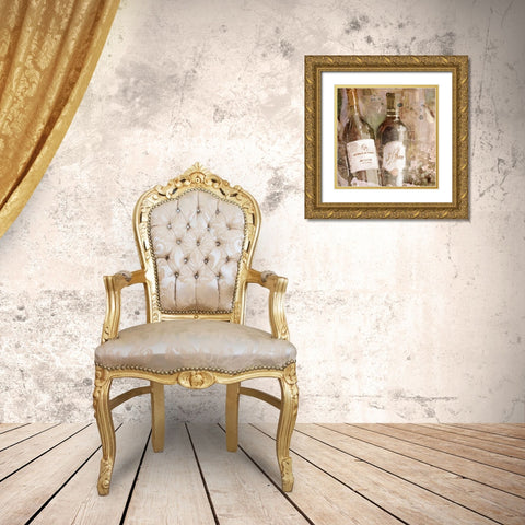 Wedding Wine I Gold Ornate Wood Framed Art Print with Double Matting by Selkirk, Edward