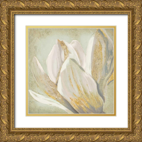 Fresh Bloom II Gold Ornate Wood Framed Art Print with Double Matting by Selkirk, Edward