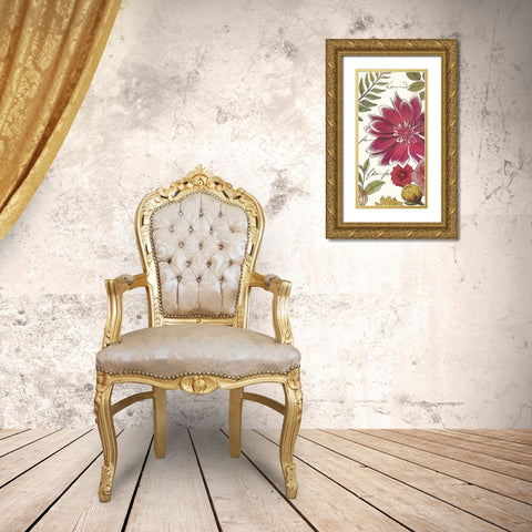 Tropical Bright I Gold Ornate Wood Framed Art Print with Double Matting by Selkirk, Edward