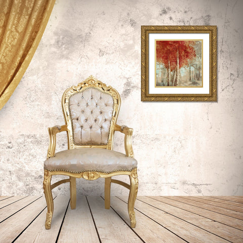 Frontier I Gold Ornate Wood Framed Art Print with Double Matting by Selkirk, Edward