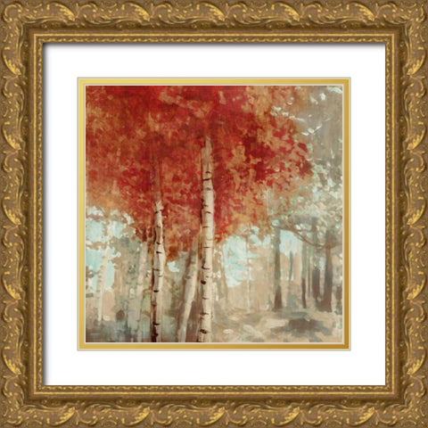 Frontier I Gold Ornate Wood Framed Art Print with Double Matting by Selkirk, Edward