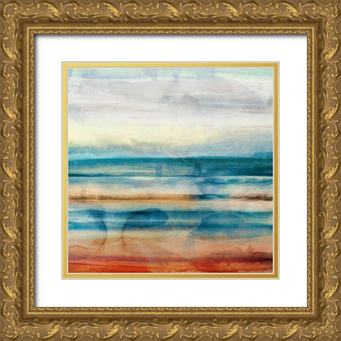 Crossing Gold Ornate Wood Framed Art Print with Double Matting by Selkirk, Edward