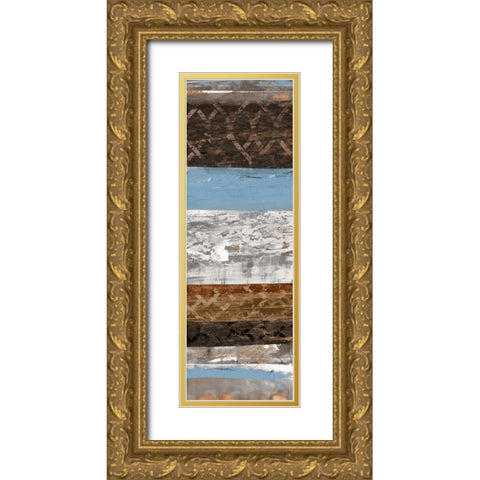 Spudnik I Gold Ornate Wood Framed Art Print with Double Matting by Selkirk, Edward