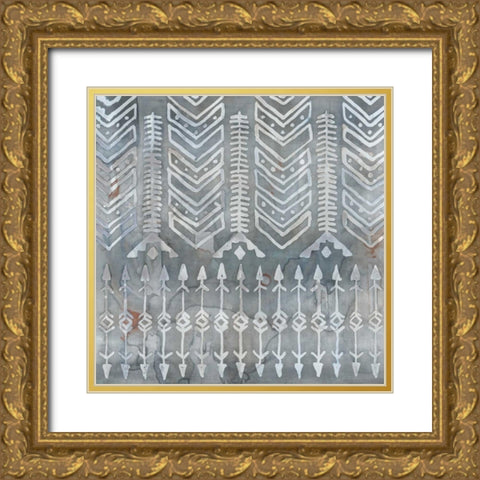Mezzo Brown II Gold Ornate Wood Framed Art Print with Double Matting by Selkirk, Edward