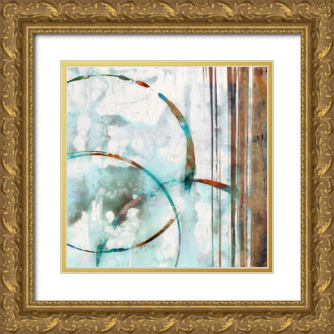 Seafoam I Gold Ornate Wood Framed Art Print with Double Matting by Selkirk, Edward