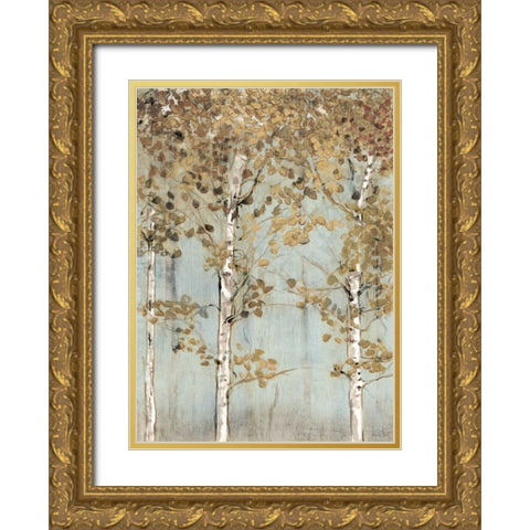 Soft Birch Gold Ornate Wood Framed Art Print with Double Matting by Selkirk, Edward