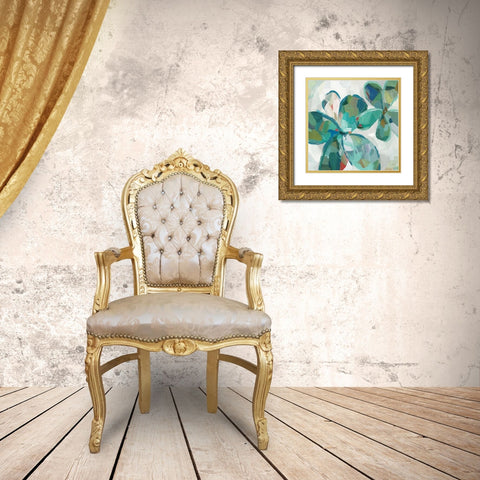 Segment I Gold Ornate Wood Framed Art Print with Double Matting by Selkirk, Edward