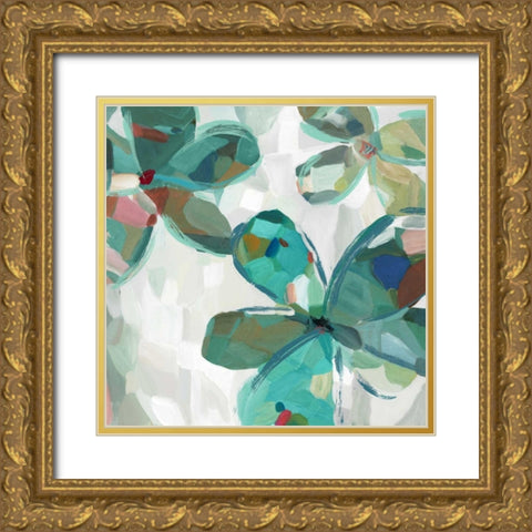 Segment II Gold Ornate Wood Framed Art Print with Double Matting by Selkirk, Edward