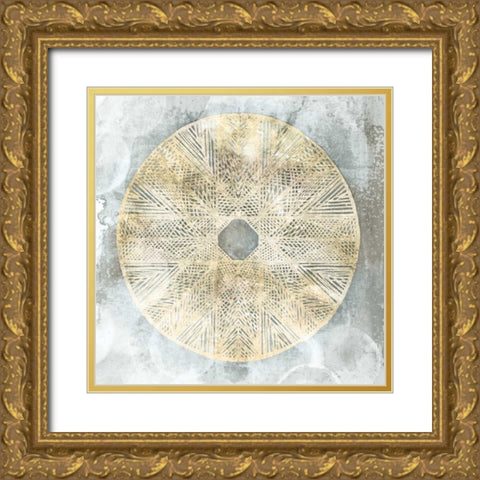 Pale Motif Gold Ornate Wood Framed Art Print with Double Matting by Selkirk, Edward