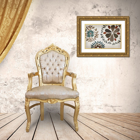 Garland I Gold Ornate Wood Framed Art Print with Double Matting by Selkirk, Edward