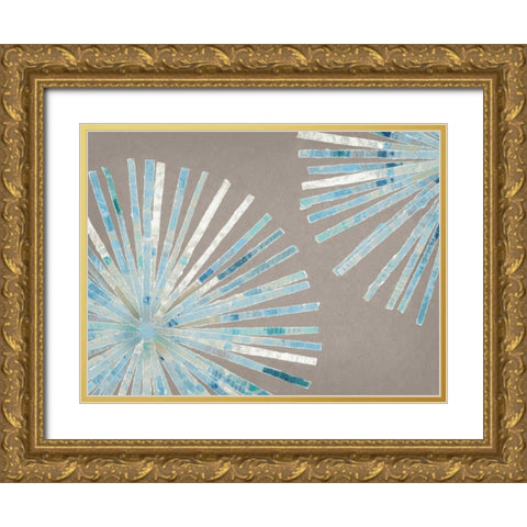 Disk II Gold Ornate Wood Framed Art Print with Double Matting by Selkirk, Edward