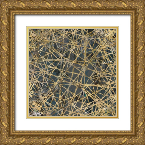 Tinge of Gold II Gold Ornate Wood Framed Art Print with Double Matting by Selkirk, Edward