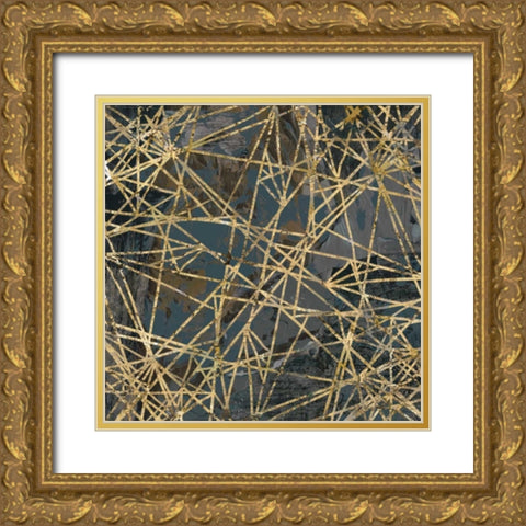 Tinge of Gold III Gold Ornate Wood Framed Art Print with Double Matting by Selkirk, Edward