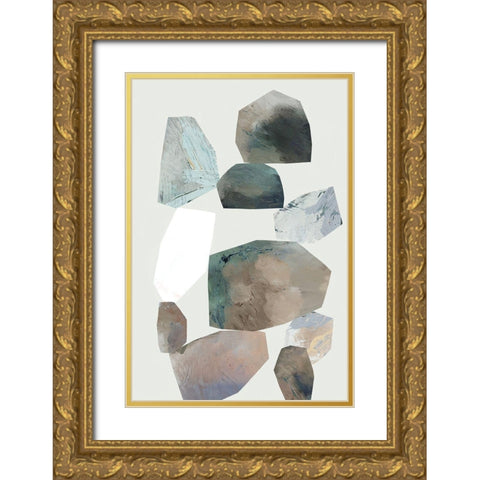 Rocking II Gold Ornate Wood Framed Art Print with Double Matting by Selkirk, Edward