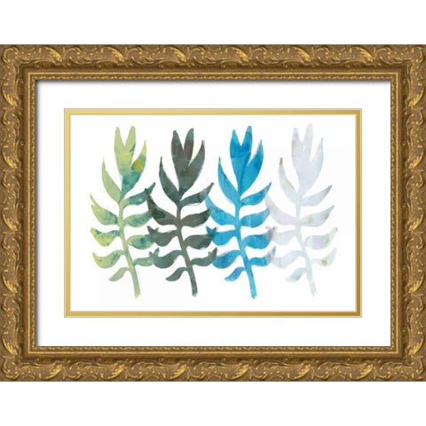 Progression Gold Ornate Wood Framed Art Print with Double Matting by Selkirk, Edward