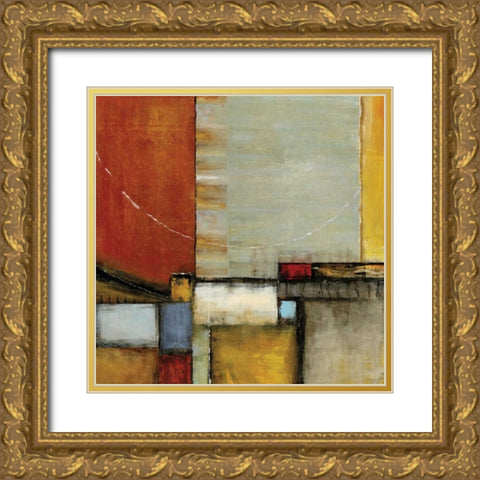 Emergence I Gold Ornate Wood Framed Art Print with Double Matting by Skeritt, Karen