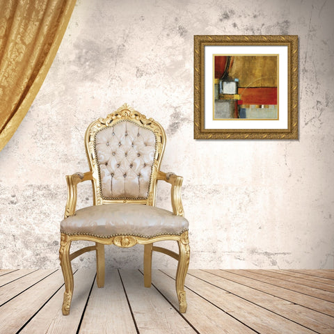 Emergence II Gold Ornate Wood Framed Art Print with Double Matting by Skeritt, Karen