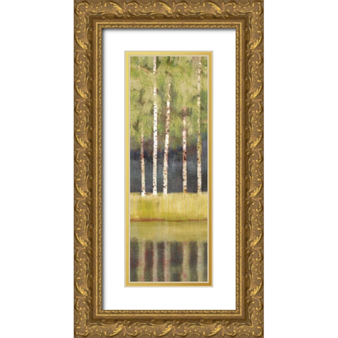 Luscious Morning I Gold Ornate Wood Framed Art Print with Double Matting by Selkirk, Edward