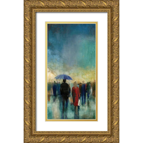 Memories II Gold Ornate Wood Framed Art Print with Double Matting by Selkirk, Edward