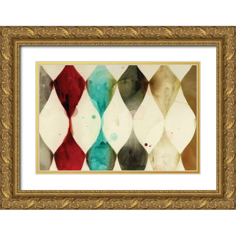 Spotted Heralds Gold Ornate Wood Framed Art Print with Double Matting by Selkirk, Edward
